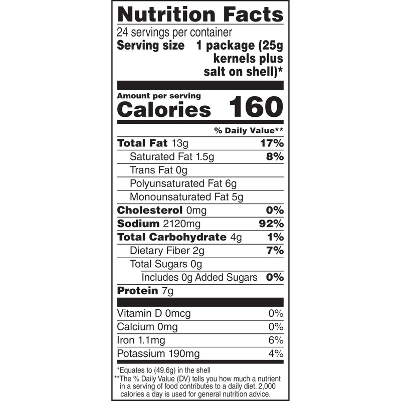 DAVID Sunflower Seeds, Original Flavor, 1.75 oz. (Pack of 24) 42.0 oz gallery