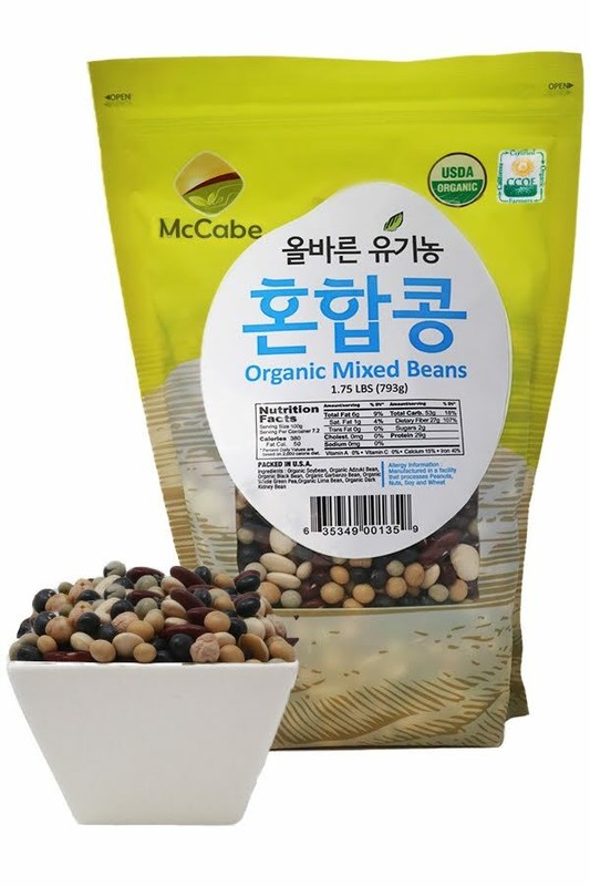 McCabe Mixed Bean, 1.75-Pound, USDA & CCOF Organic Certified