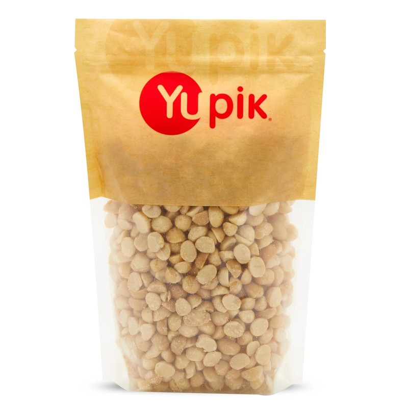 Yupik Macadamia Nuts, Medium Pieces, 2.2 lb Raw & Unsalted, GlutenFree & Kosher