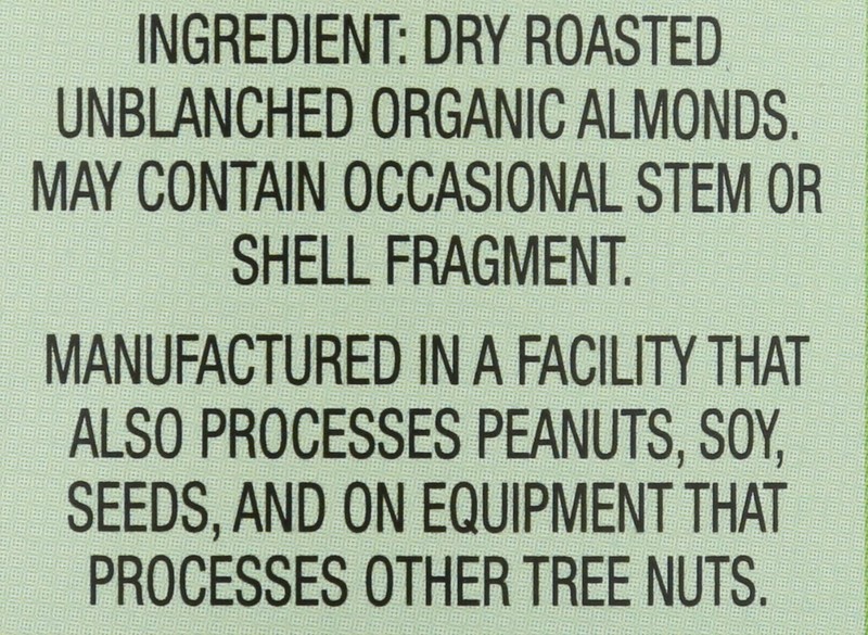Organic Creamy Almond Butter 16oz Roasted Salt Free Unsweetened USDA Organic gallery