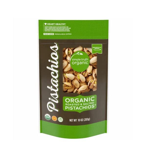 Roasted & Salted Organic Pistachios 2 Bags NT.WT.10 oz gallery