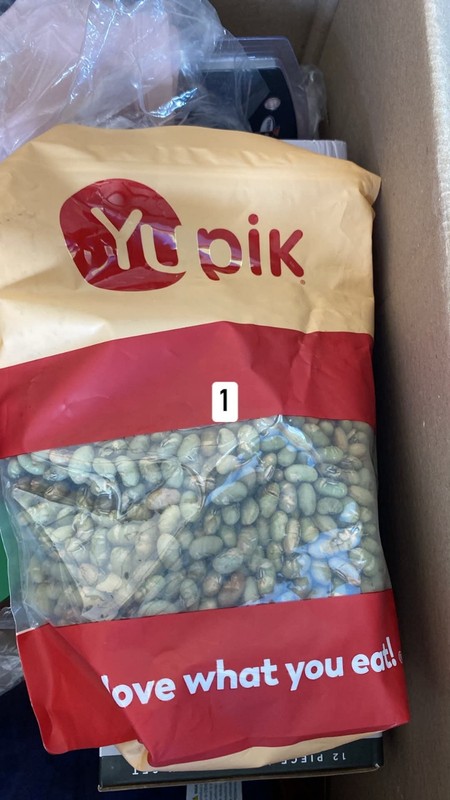 Dry Roasted Unsalted Edamame Beans 2.2 lb Pack of 2 gallery