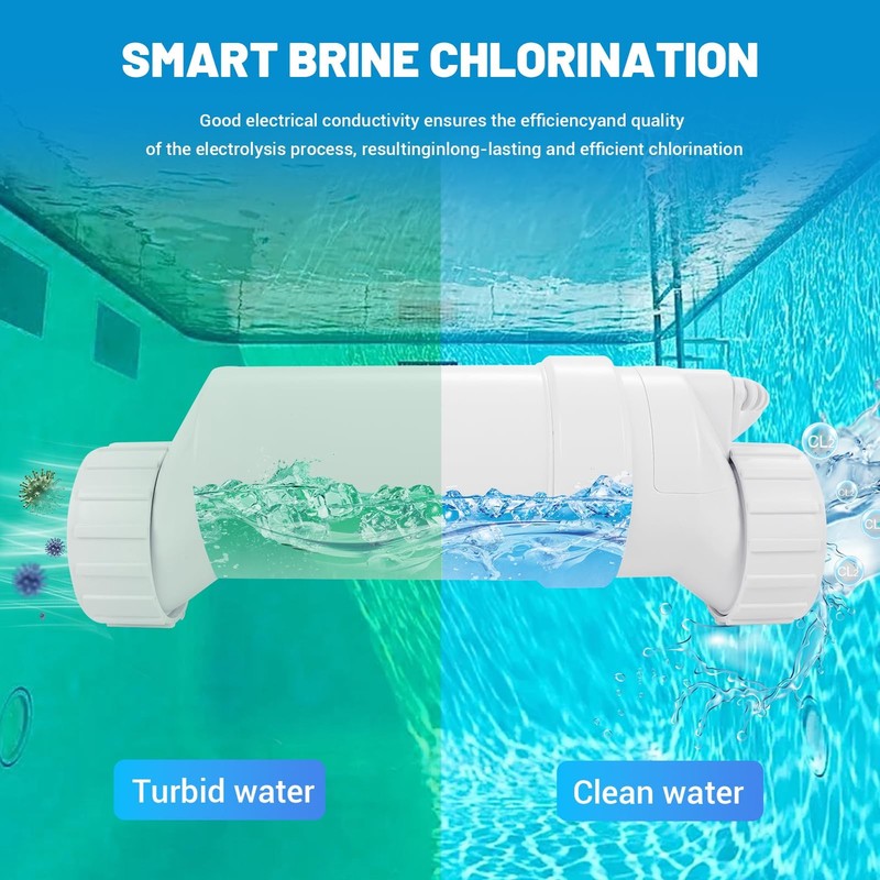 T-15 Salt Cell with Hayward Pool Turbo Chlorinator System Fit for AquaRite, A... gallery