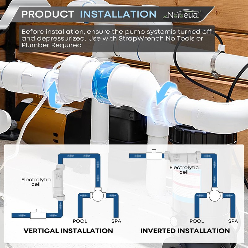 Salt Cell T-15 Hayward Cell T15 Pool Chlorinator System with AquaRite, AquaTr... gallery