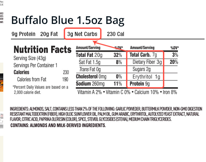 Keto snacks: Legendary low carb 6 On-The-Go Seasoned Nut Snack Packs (4-5 carbs) gallery