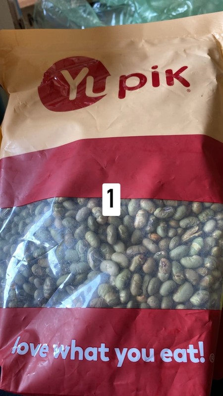 Dry Roasted Unsalted Edamame Beans 2.2 lb Pack of 2 gallery