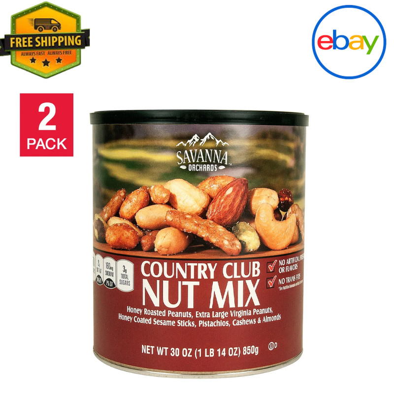 Savanna Orchards Country Club Mix – 30 oz, 2-Count Snack Mix