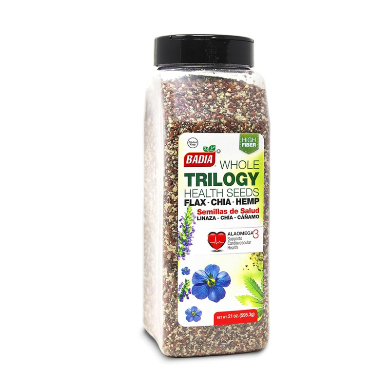 Trilogy Health Seed, Flax, Chia, Hemp Seeds Blend, High Fiber Superfood Mix, Ome