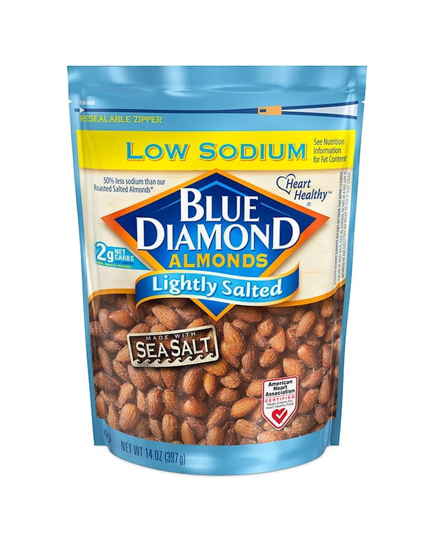 , Lightly Salted Low Sodium Snack Nuts for Gluten Free Snacking, 14 Oz. gallery