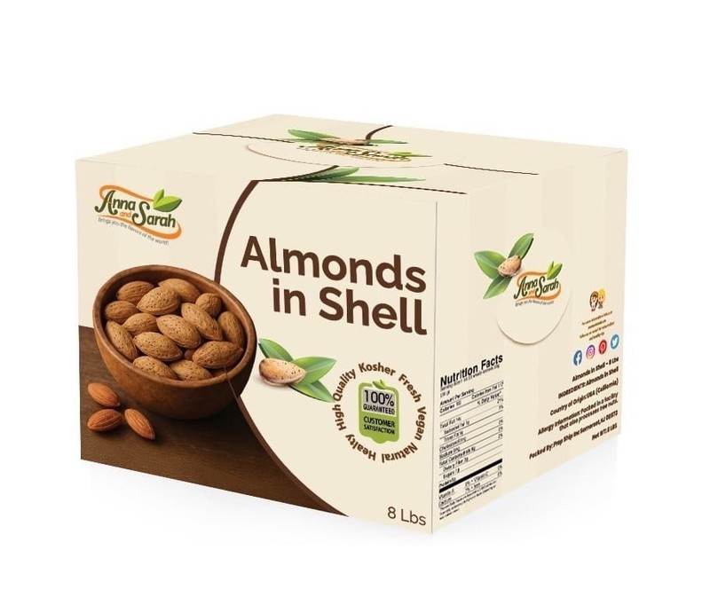 Natural Whole Almonds, Jumbo California, 8 lbs gallery