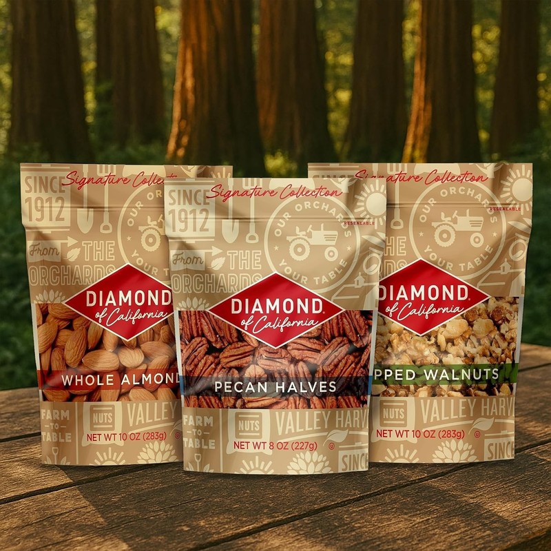 Whole Natural Almonds by Signature Collection – Healthy, Gluten-Free Snack & ... gallery