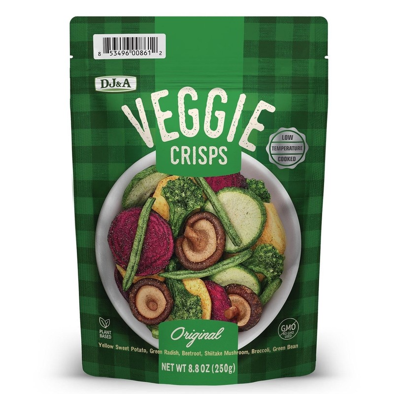 DJ&A Veggie Crisps Original, 8.8 oz. , 3 PACK