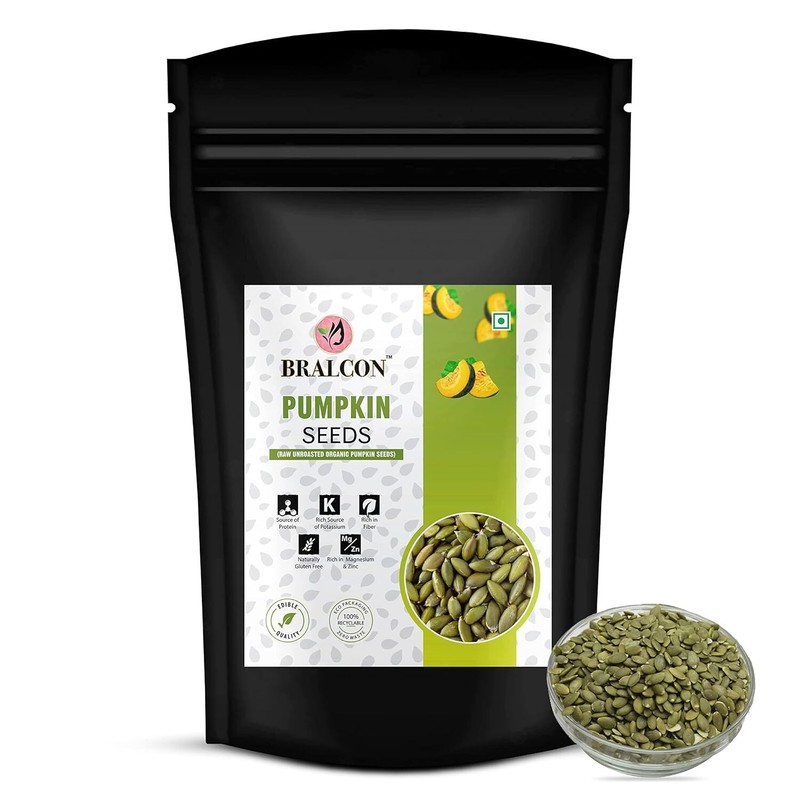 Pumpkin Seeds for Eating Raw Unroasted Protein and Fiber Rich Superfood 100 g