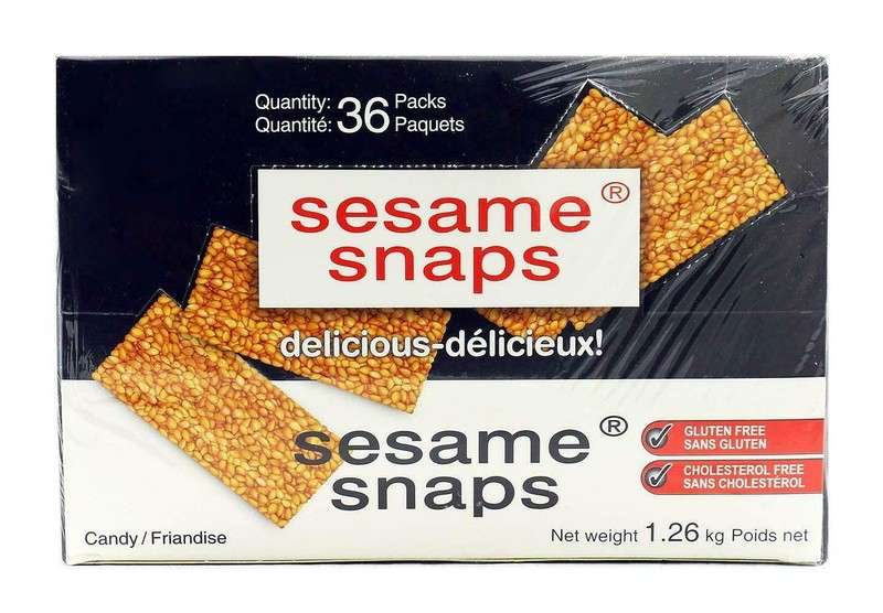 Box Of Sesame Snaps 36 Individual Packs Total 1.26 Kg