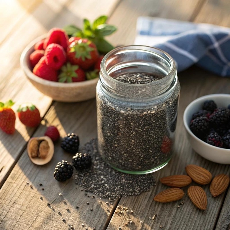 Chia Seeds, 16 oz. 2-Pack 76 Servings — Organic, Non-GMO, Gluten-Free… gallery