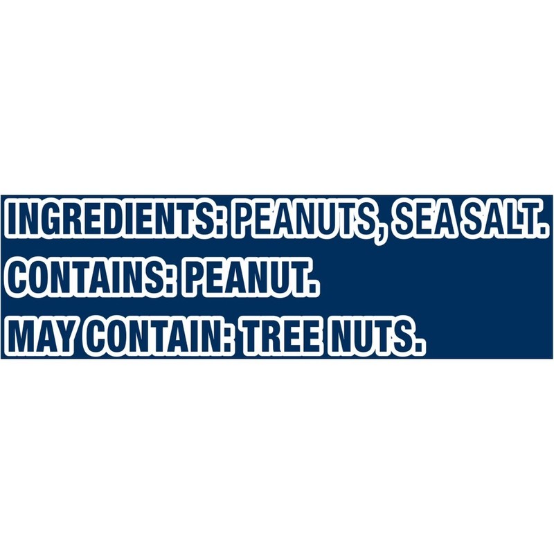 (4 pack) Lightly Salted Dry Roasted Peanuts,Plant Based Protein, 16 oz Jar gallery