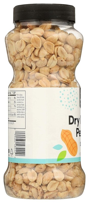Resealable 16 Ounce Dry Roasted Peanuts - Perfect for Snacking & Recipes gallery