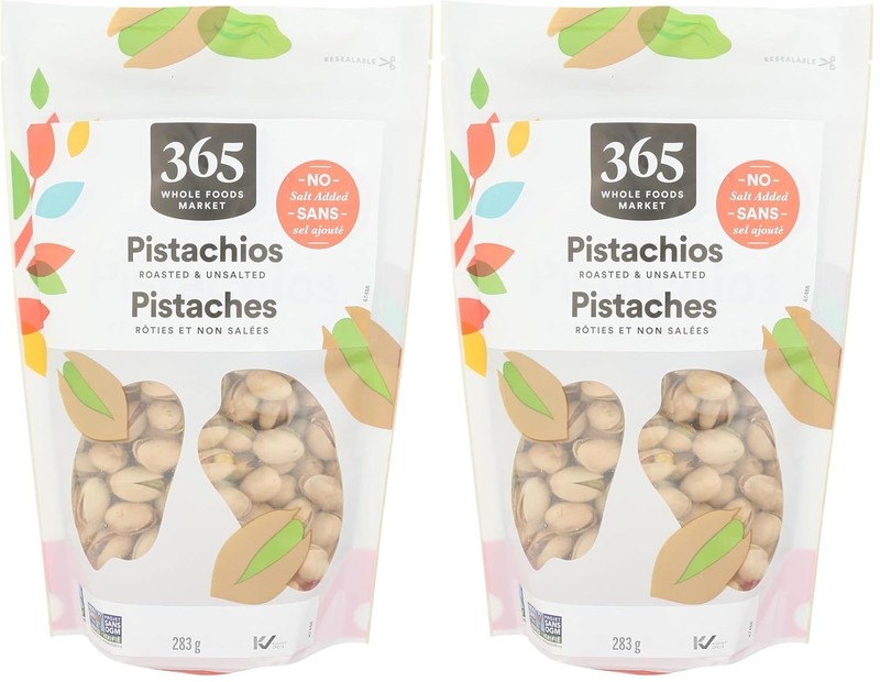 Health-Conscious 10 Oz Pistachios - Roasted, Unsalted, Packed Fresh, 2x10 Oz gallery