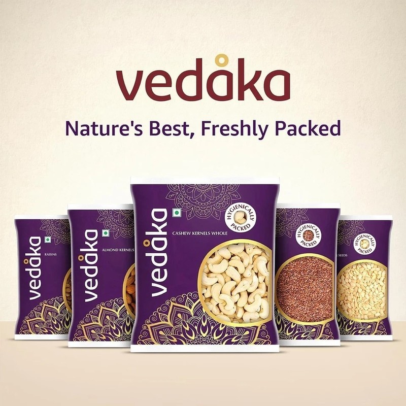 Amazon Brand - Vedaka Premium Raw Pumpkin Seeds | Fibre rich 100g n332 gallery