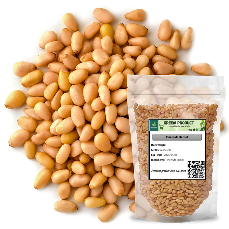 Pine Nuts Kernel | Pure Whole Natural Organic | Without Shell | Healthy fats