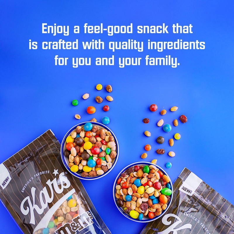 Gluten-Free Trail Mix with M&M's Candies, 2oz Grab & Go Bags, 36 Pack gallery
