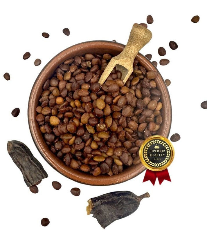 Greek Cretan Carob Seeds 20g - 1,9 Kg Ceratonia Siliqua gallery