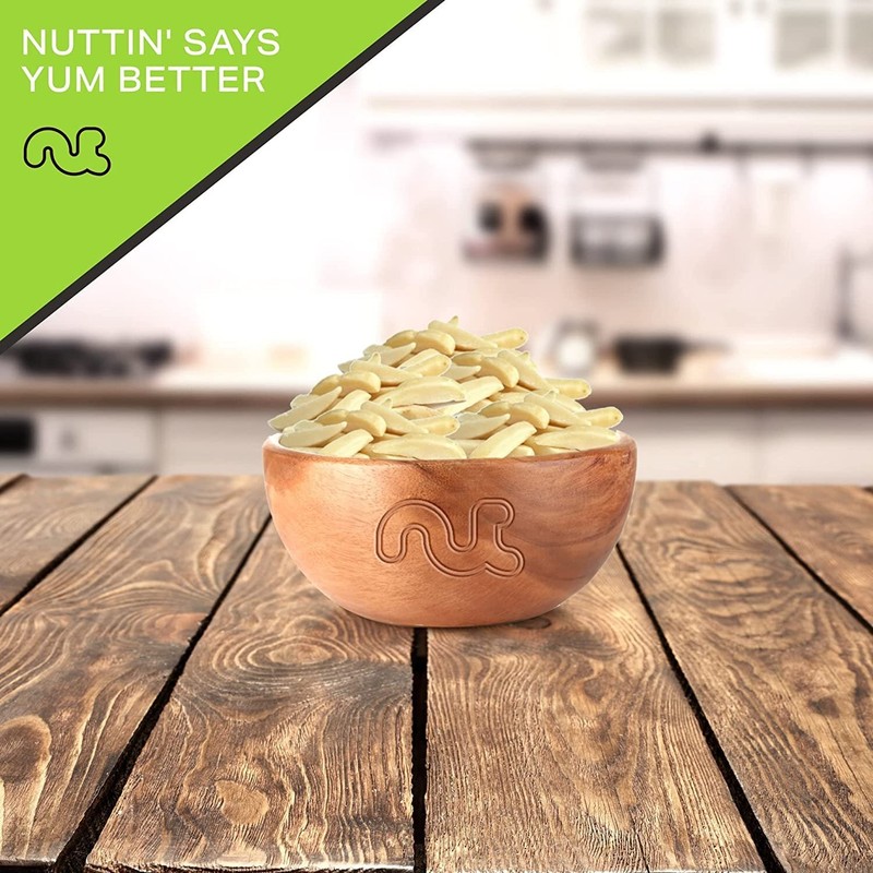 Nut Cravings - Raw Slivered Almonds, Unsalted, (80oz - 5 LB) Packed Fresh in...