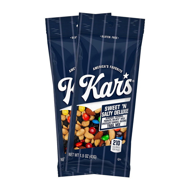Kar’s Nuts Sweet ‘N Salty Deluxe Trail Mix, 1.5 oz – Grab & Go Bags, Individual