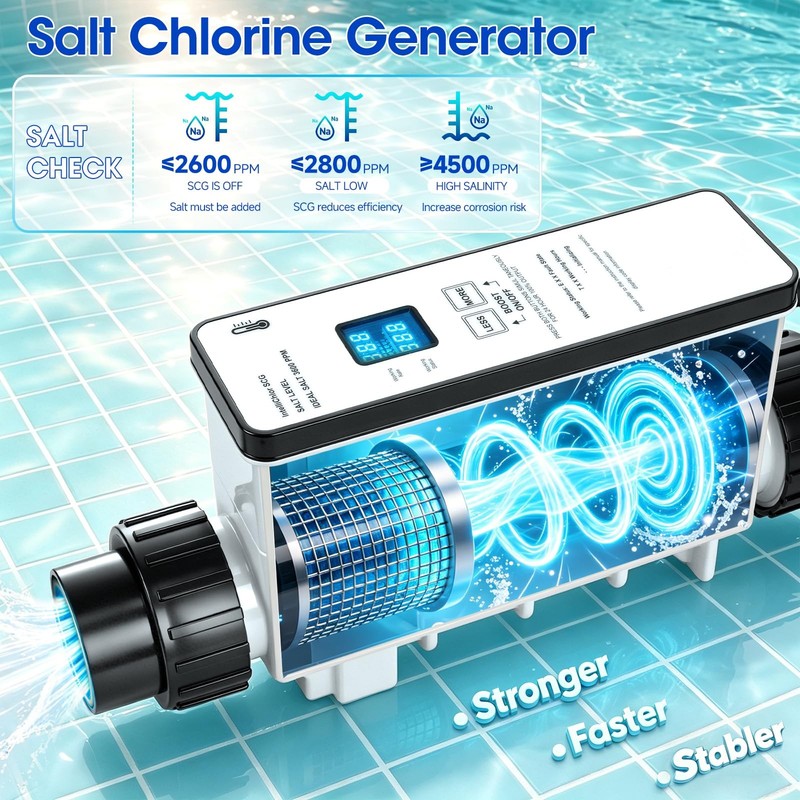 IC40 Salt Cell Fit for Pentair IntelliChlor IC40 EC-520555 520555 Power Cente... gallery