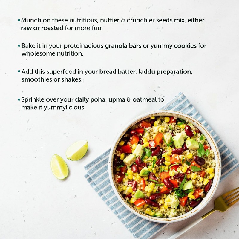 Neuherbs Healthy Seeds Mix 200g gallery