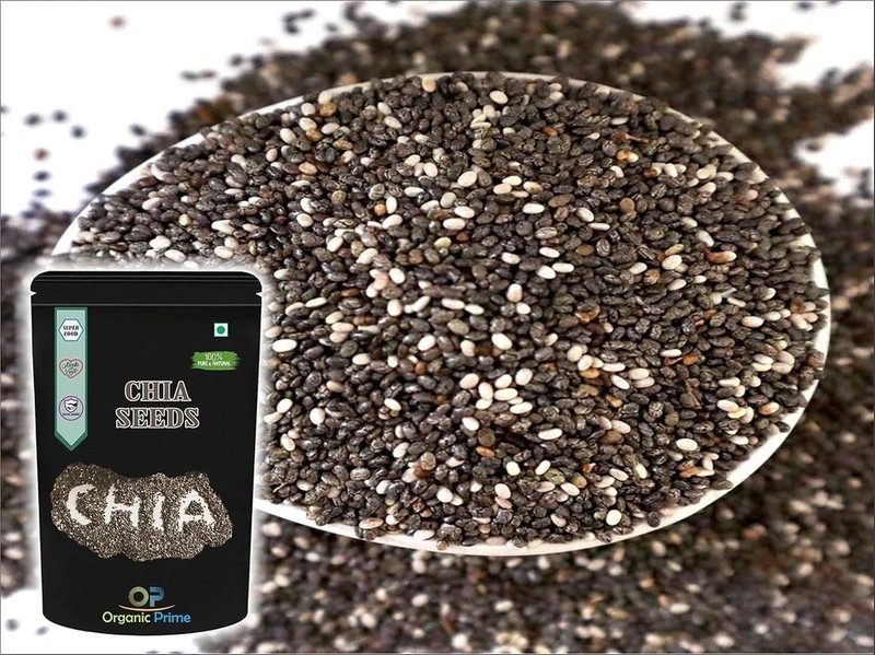 Organic Prime Raw Chia Seeds – Premium Natural Superfood, High Fiber gallery