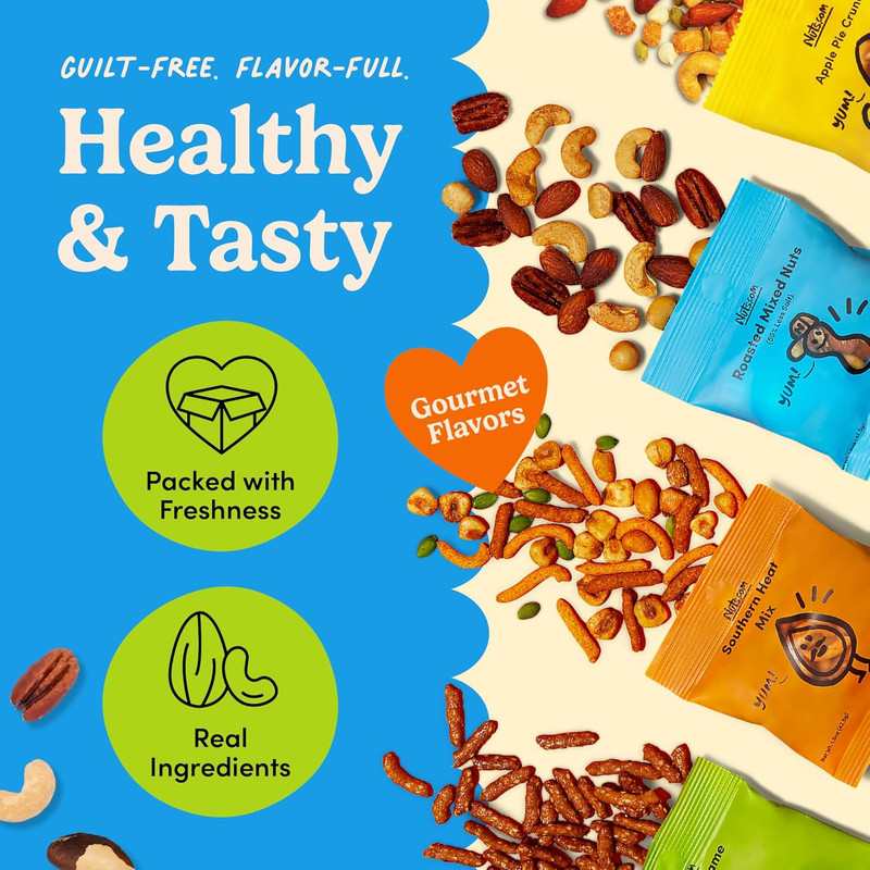 - Nuts and Dried Fruits Snack Box – Gourmet Mix Assortment for Festive Gifts – P gallery