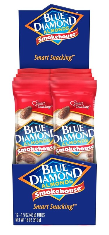 Blue Diamond Almonds Smokehouse Flavored Snack Nuts, Single Serve Bags (1.5 oz, gallery
