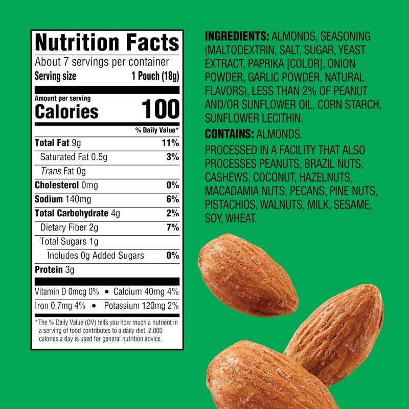 Diamond 100 Calorie Packs Dry Roasted Almonds gallery