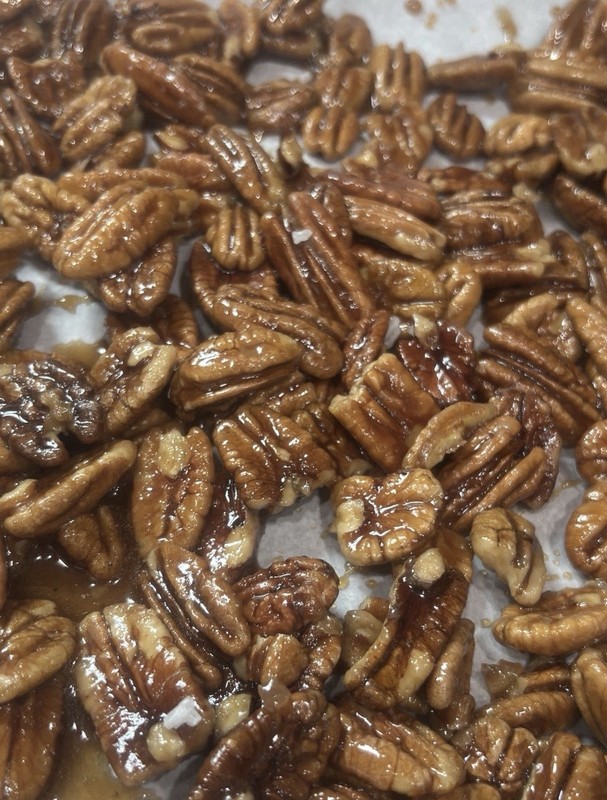Traditional Candied Pecans Soft Chew Handmade Sweet Snack 8 oz or 16 oz gallery