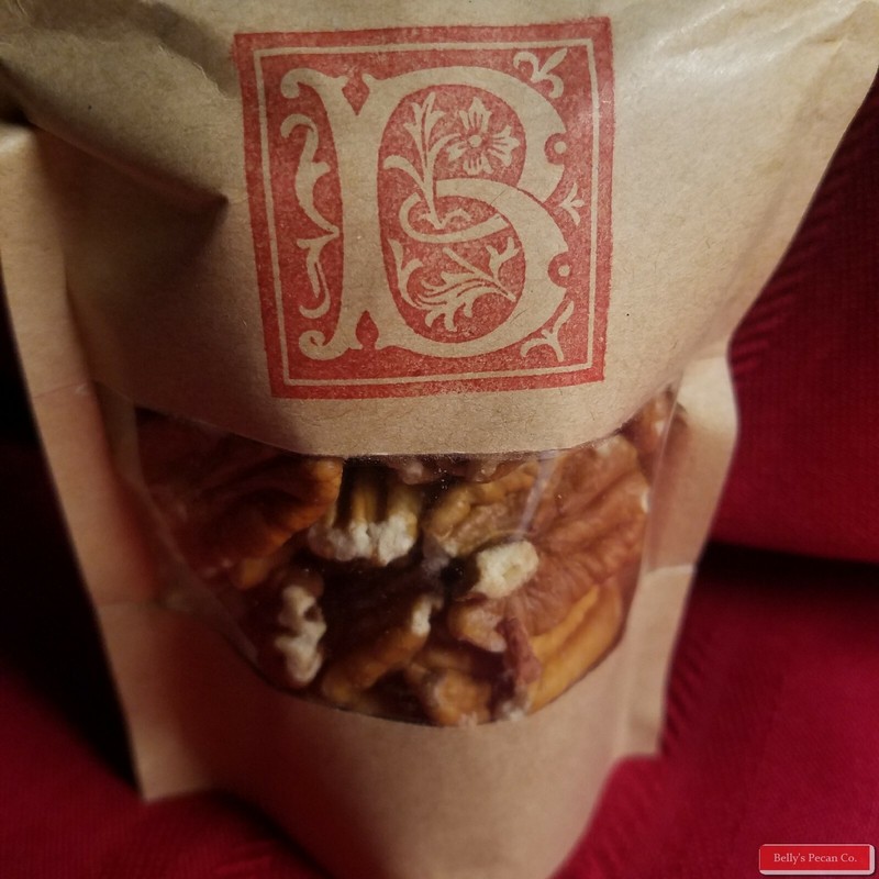 Belly's Pecans 2 oz (Shelled Halves) Fresh, Organic, Natural, Vegan & Delicious gallery