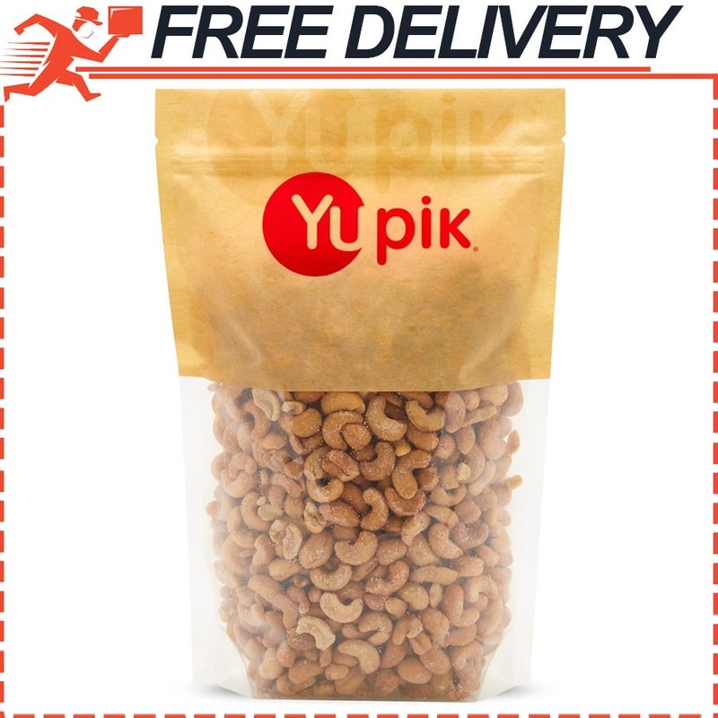 Yupik Roasted Salted Whole Cashews, 2.2 lb GlutenFree, Kosher, Vegan, Seasoned