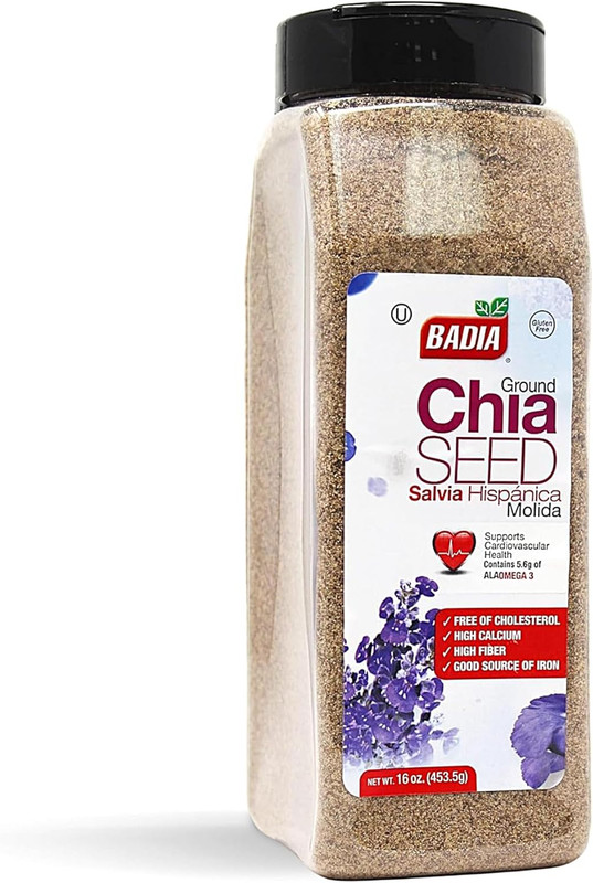 Ground Chia Seeds, 16 Oz – Superfood for Smoothies, Baking & Cooking – Source of gallery
