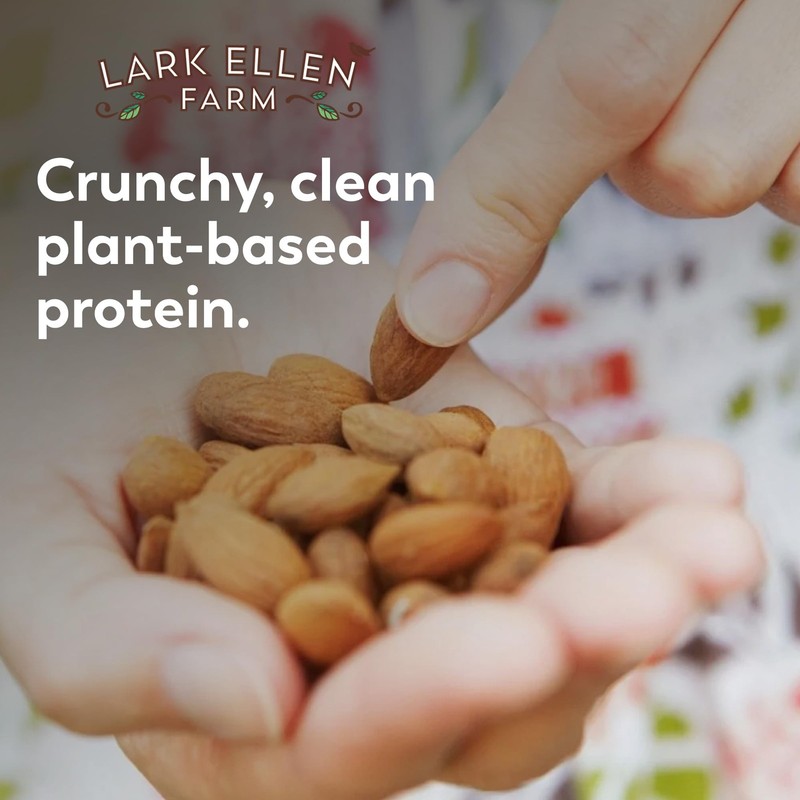 Lark Ellen Farm Organic Sprouted Almonds, Unsalted – USDA Organic, Raw, Vegan... gallery