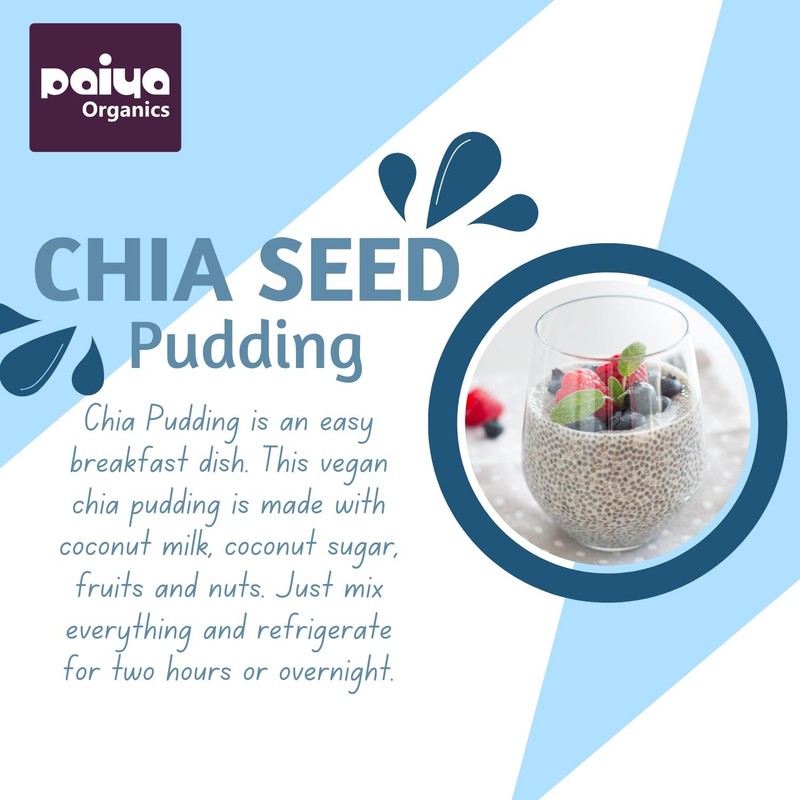 Paiya Organics Chia Seeds 200gm gallery