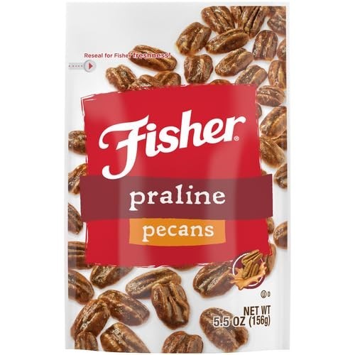 Mammoth Candied Pecans, 5.5 oz, Praline Flavor, Pack of 2 gallery