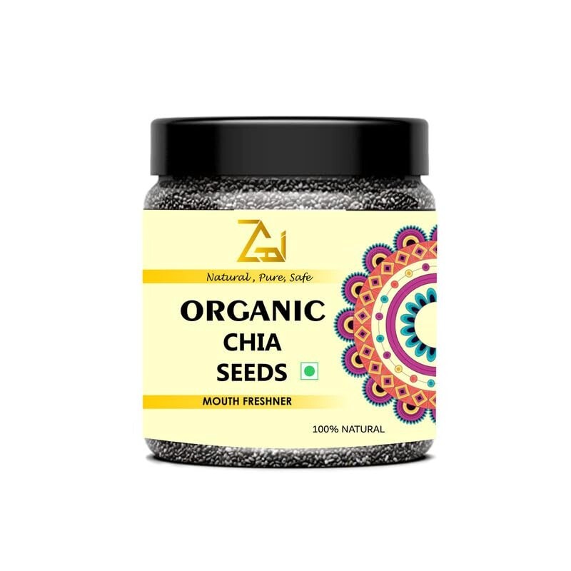 GAGZI Natural Organic Chia Seeds | Edible Seeds | 3.5 ounce / 100 gram