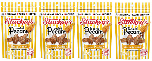 Stuckey’s Honey Roasted Toasted Pecans 4 Pack