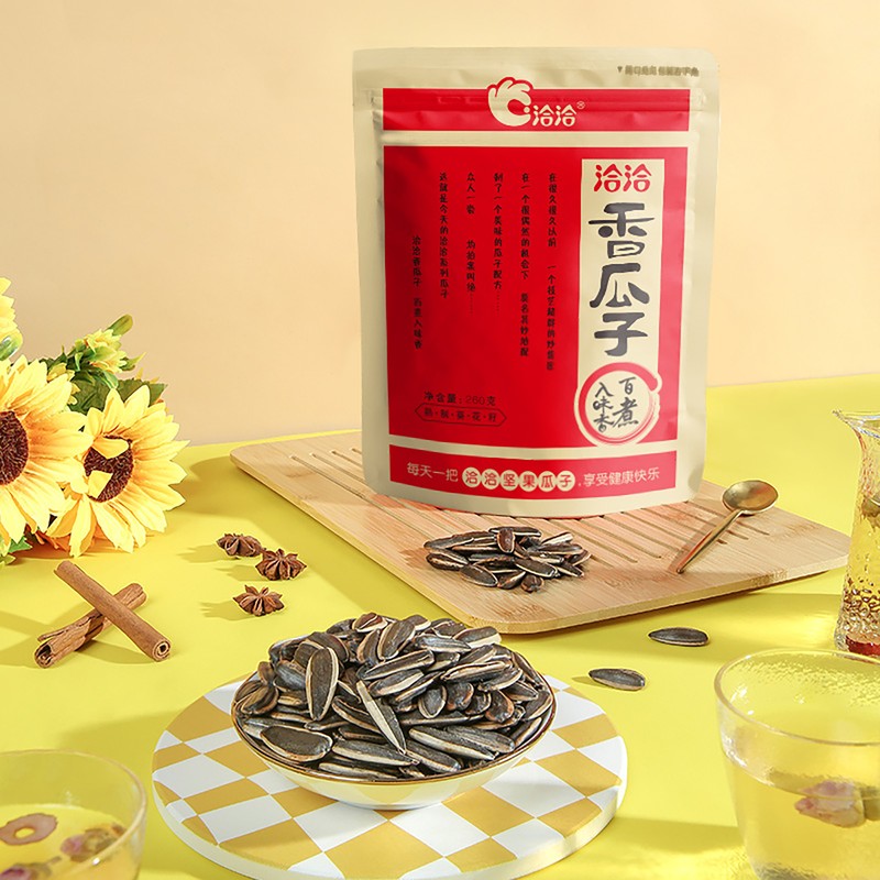 Chacha Sunflower Seeds Roasted Salted Cooked w/ Shell 5*Spice Flavor 10 Oz gallery