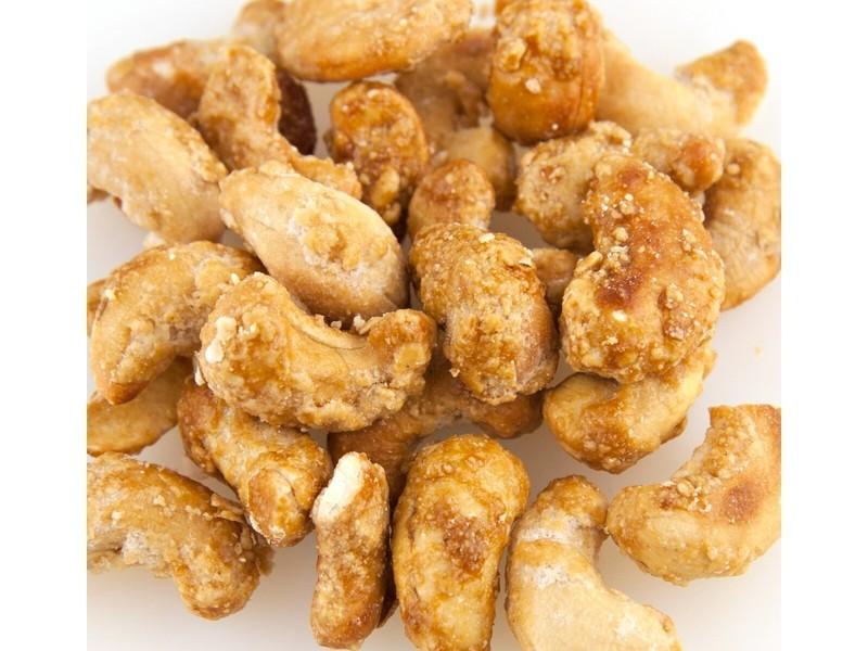 Butter Toffee Cashews 5 Pounds Free Shipping
