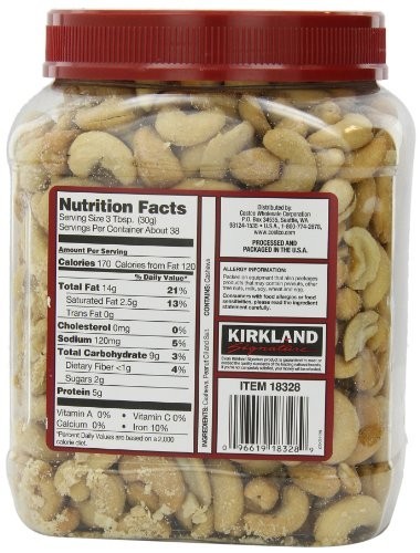 Roasted Cashews 40 Ounce Jar for Snacking Baking gallery
