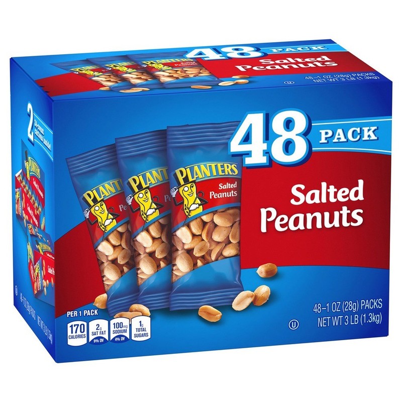 Green Rabbit 60004074 1 oz Salted Peanuts (96/Carton) New gallery
