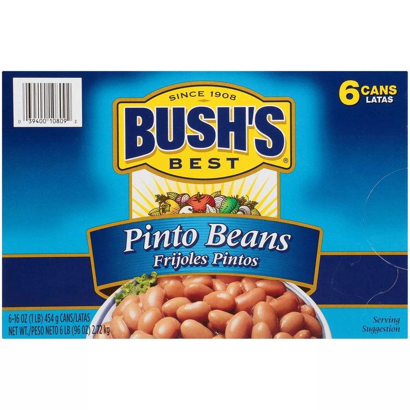 Bush's Pinto Beans, 16 Ounce (Pack of 6) gallery