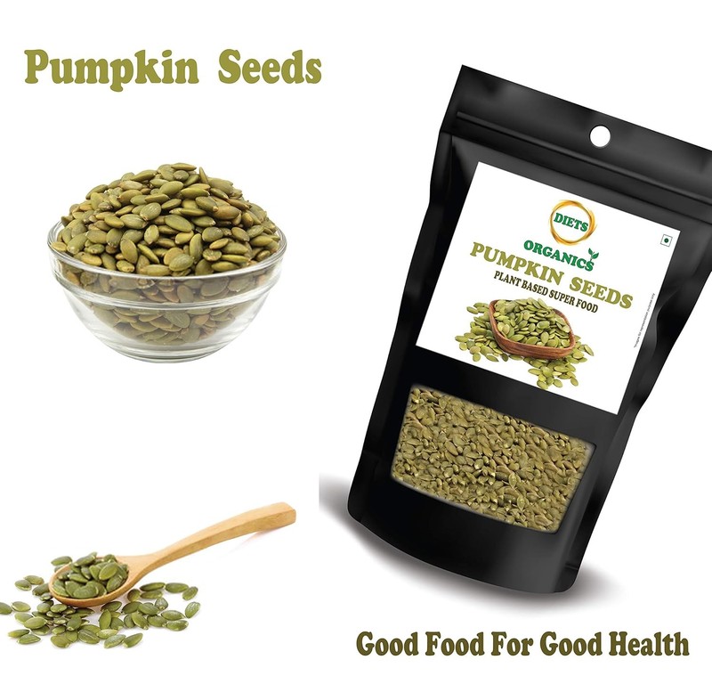 Diets Organics Raw Pumpkin Seeds 100gm gallery