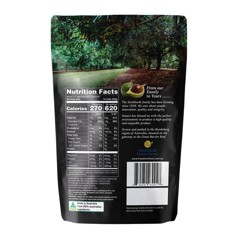 Golden Crunch In-Shell Macadamias 225g - Premium Australian Macadamia Nuts with gallery